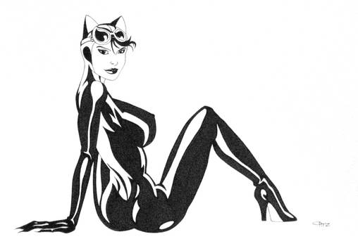 Catwoman Lounging 2