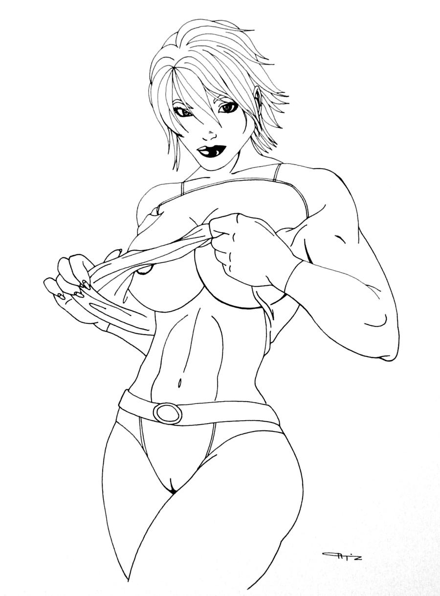 Power Girl Changing