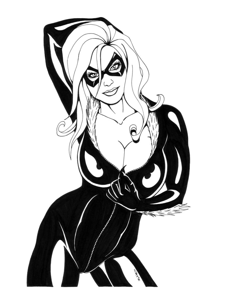 Black Cat Teasing