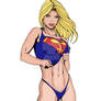 Supergirl Changing Colored 2