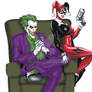 Joker and Harley Quinn Chair