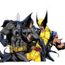 Batman VS Wolverine Colors