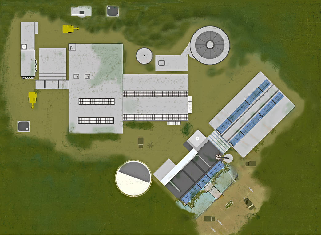 InGen Laboratory Compound Map by abekowalski on DeviantArt
