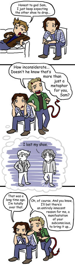 SPN: Sam's Got Is-shoes