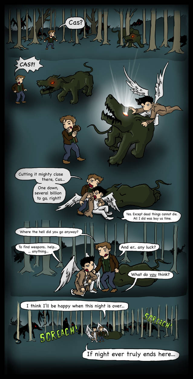 SPN: Purgatory pt 1 by blackbirdrose