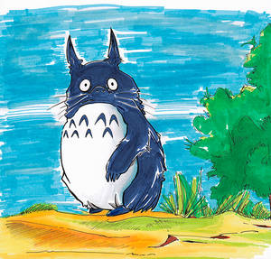 Run Along Home Young Totoro