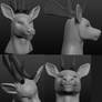 Anthro Deer Bust