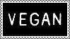 vegan black stamp