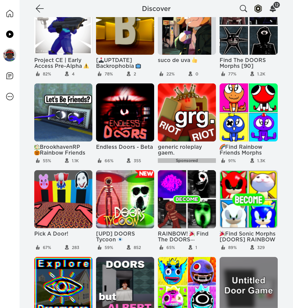 roblox home page by jamescalixofan on DeviantArt