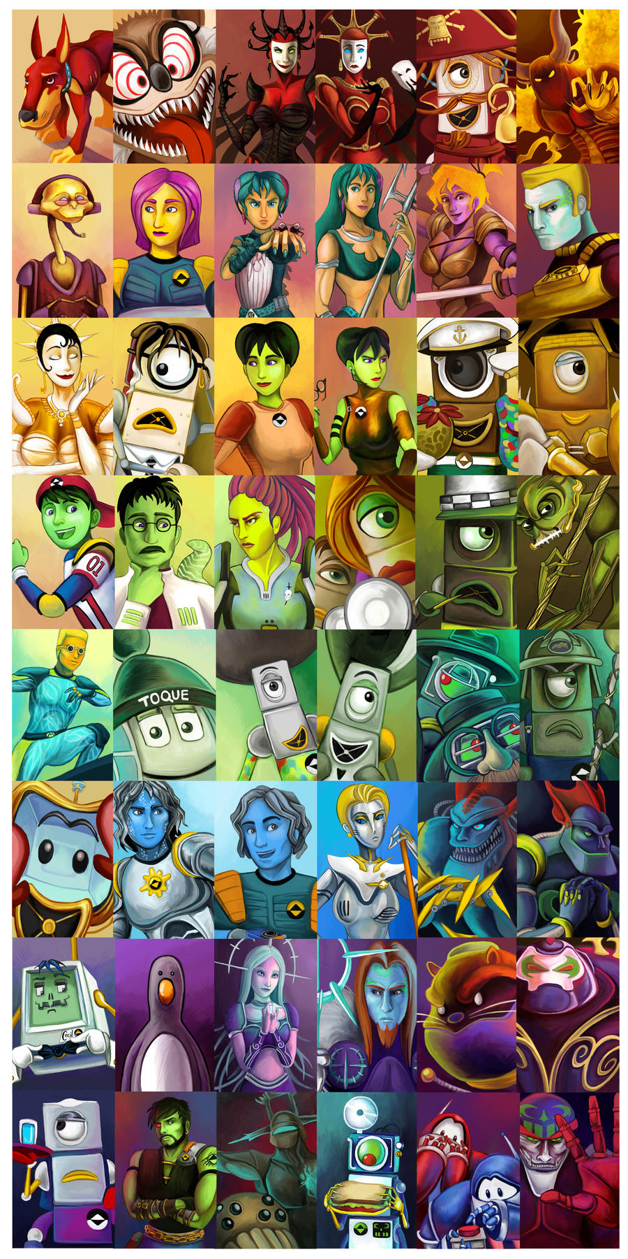 ReBoot - Compilation Poster by EmpressHelenia