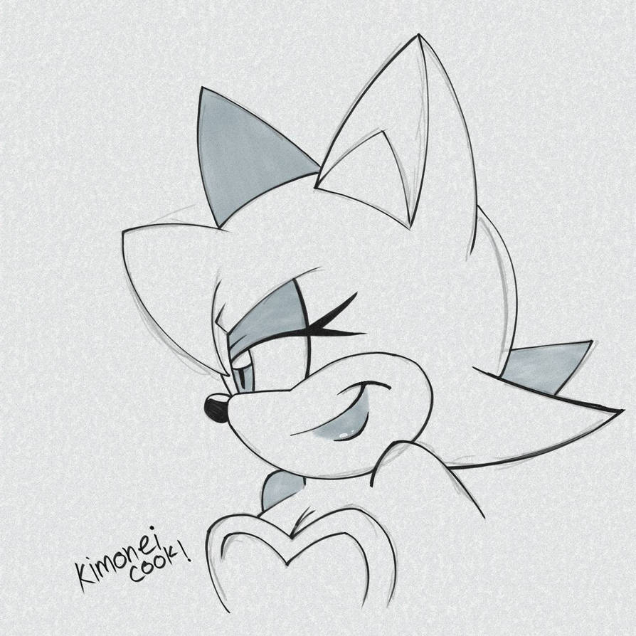 Rouge sketch by kimonei on DeviantArt