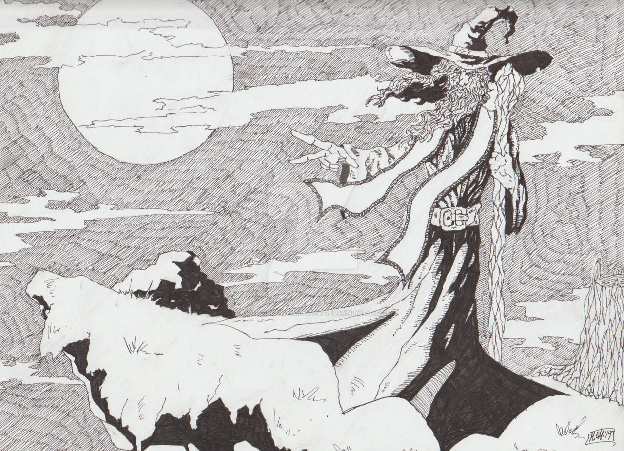 Wizard Sketch by artisticdreamer79 on DeviantArt