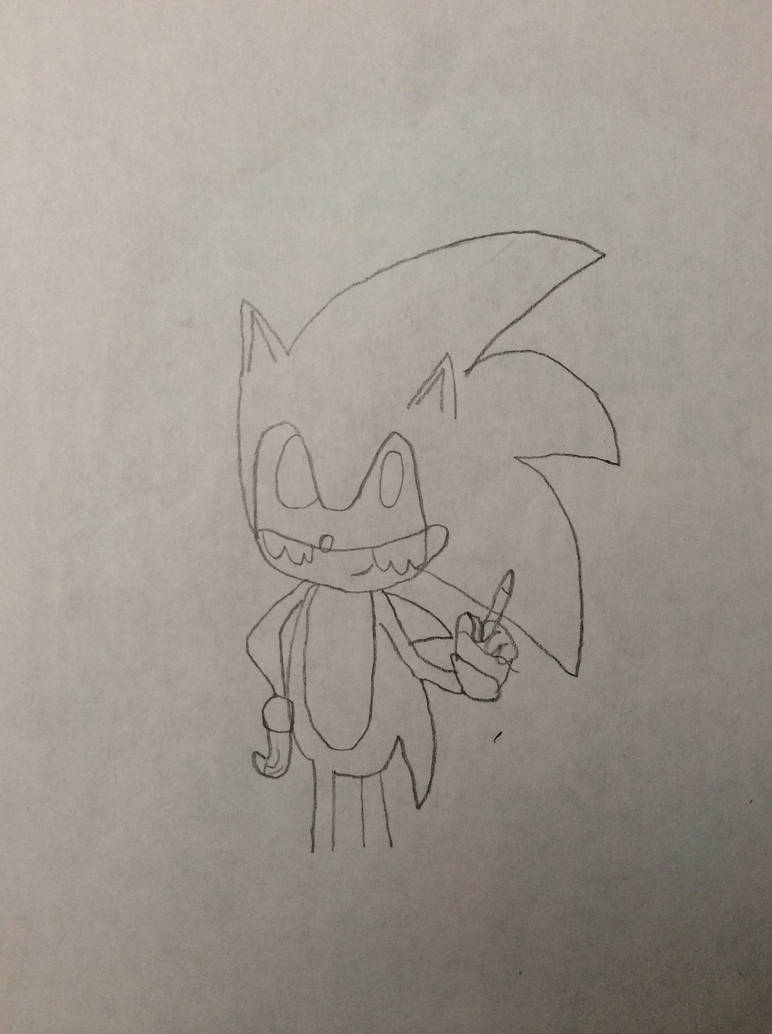 Sonic.exe by Gloriagiraffe on DeviantArt