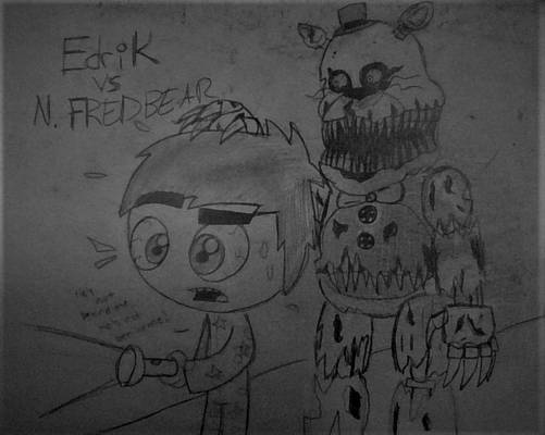 Edrik Vs Nightmare Fredbear