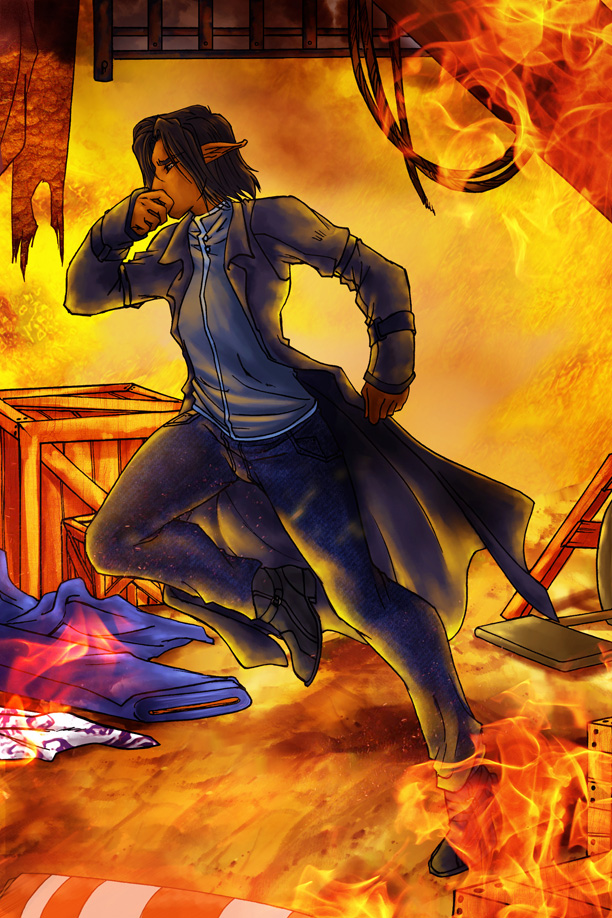 Leander Running Through a Burning Building by p-soldiers on DeviantArt Leander Running Through a Burning Building by p-soldiers on DeviantArt