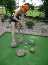 Nami Goes Mini Golfing by kojika