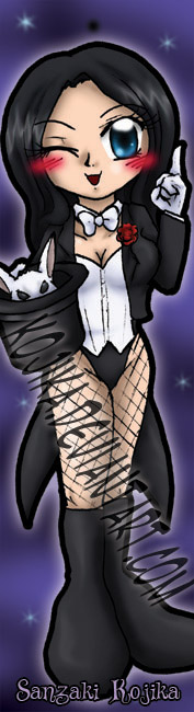 Commission: Zatanna Bookmark