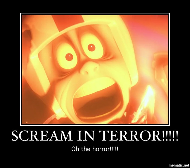 Scream In Terror!!!! by AaronTheMeerkat on DeviantArt