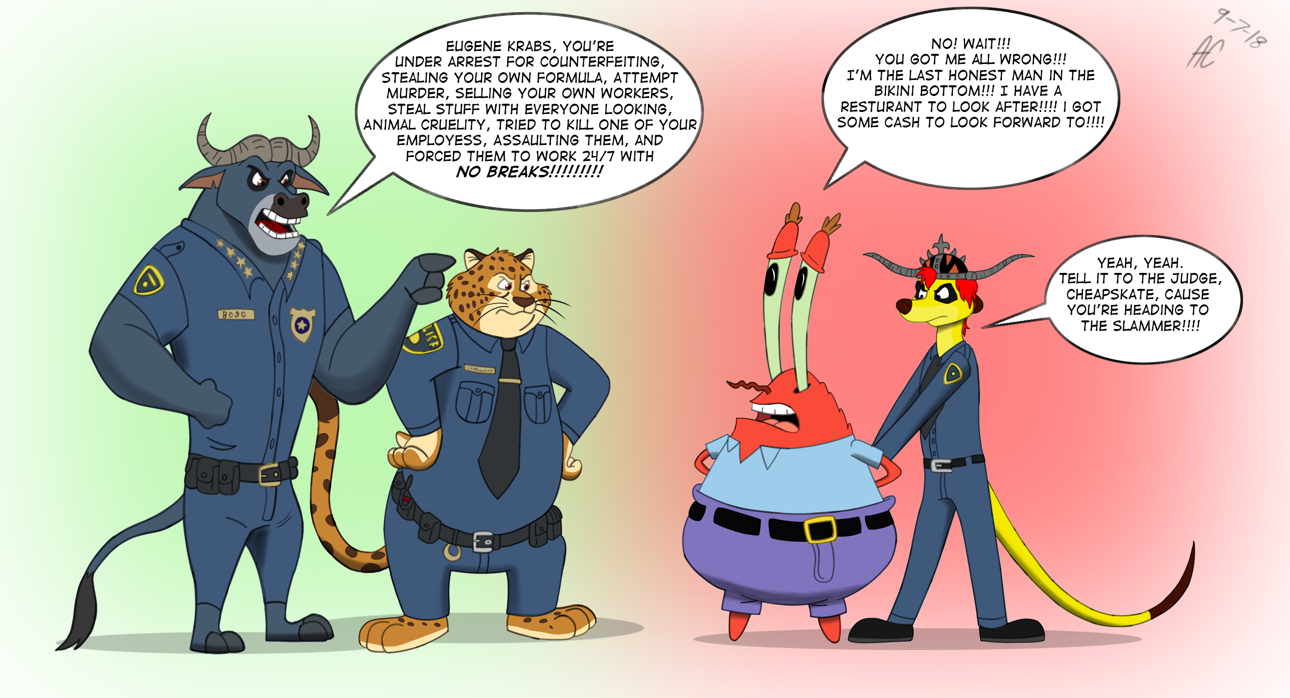 Wouldn't Want To Spoil Your Fun Mr Cheapskate Cheapskate Mr Krabs
