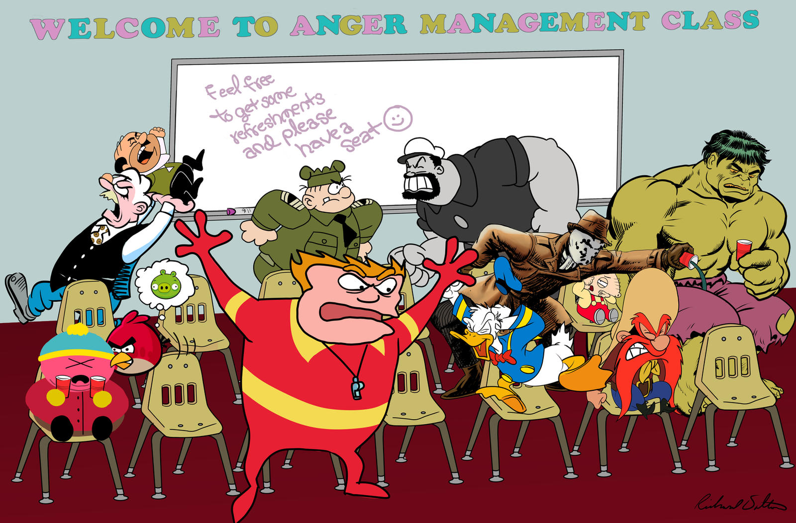 Anger Management Class by R-800 on DeviantArt