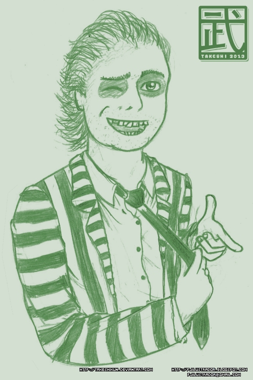 Beetlejuice Sketch