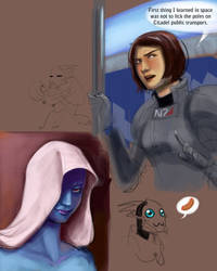 Mass Effect Doodle Tiems pt. 3