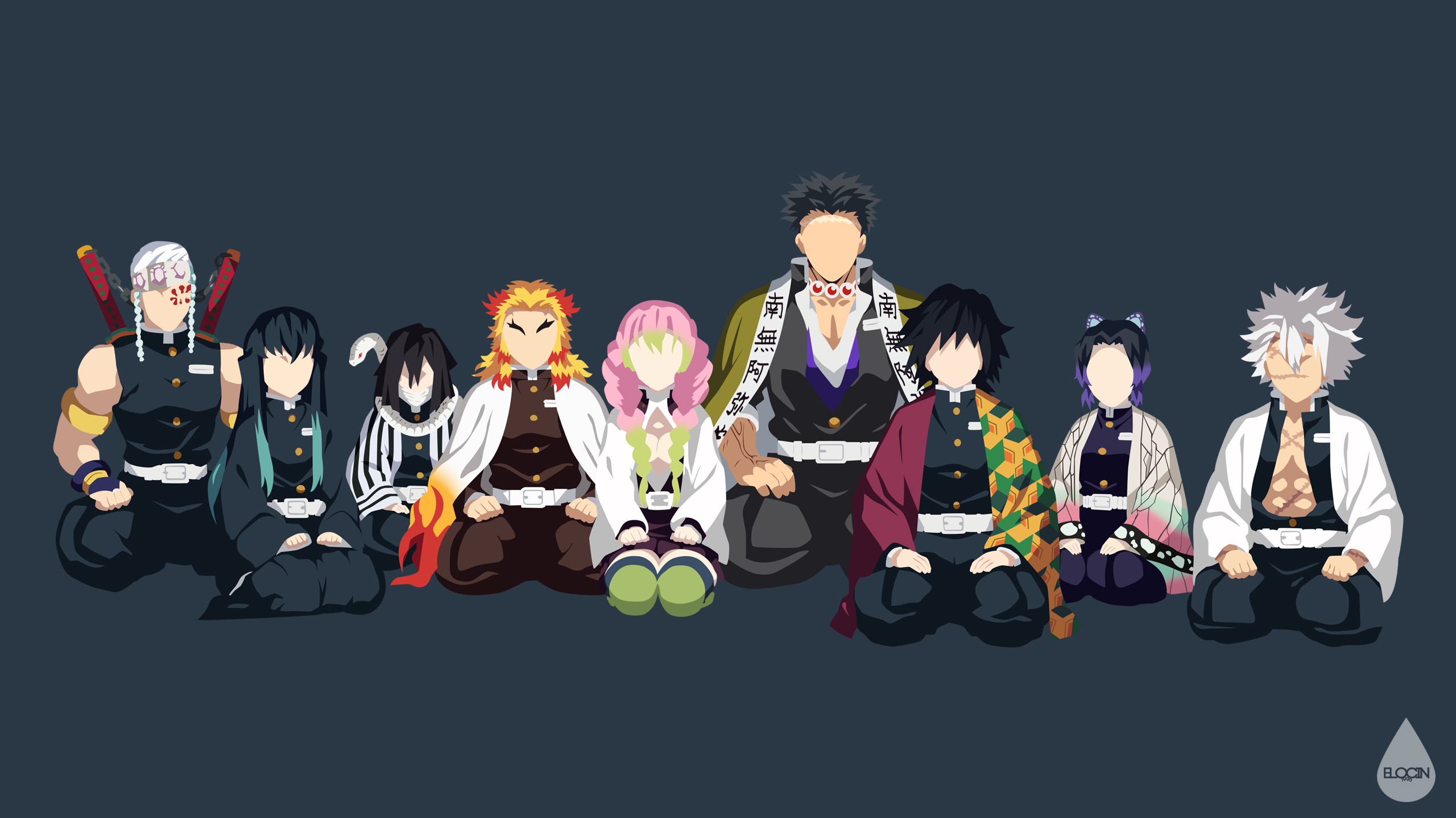 The Hashira by Elocin1996 on DeviantArt The Hashira by Elocin1996 on DeviantArt