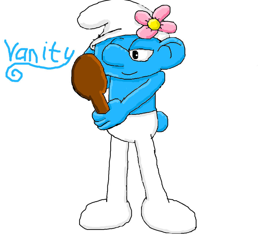 Vanity smurf (practice) by Necro-smurf on DeviantArt