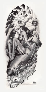Liberty Tattoo Design