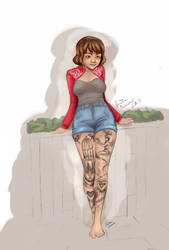 Tattoo Girl Version 1