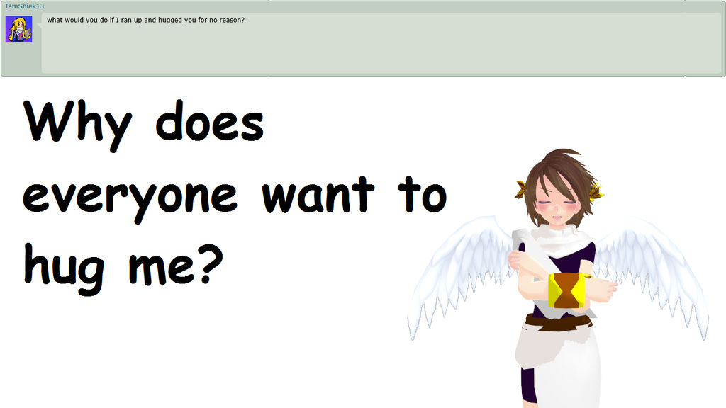 Ask 243 - Random Hug by Ask-Skyworld-Angels on DeviantArt