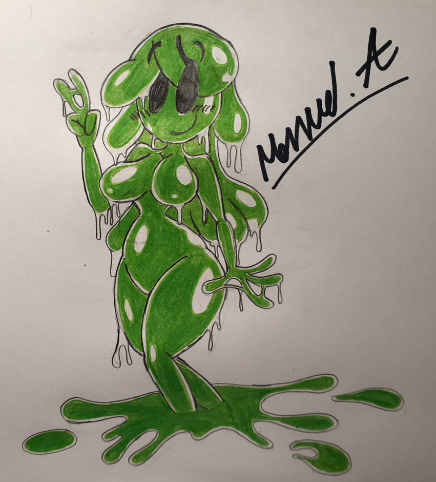 Slime Girl Fan art 