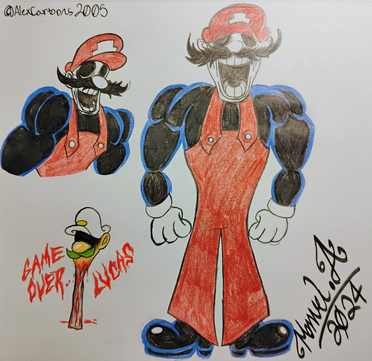 Mario '85 Buff by AlexCartoons2005 on DeviantArt