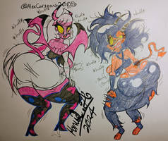 Verosika and Millie Twerking