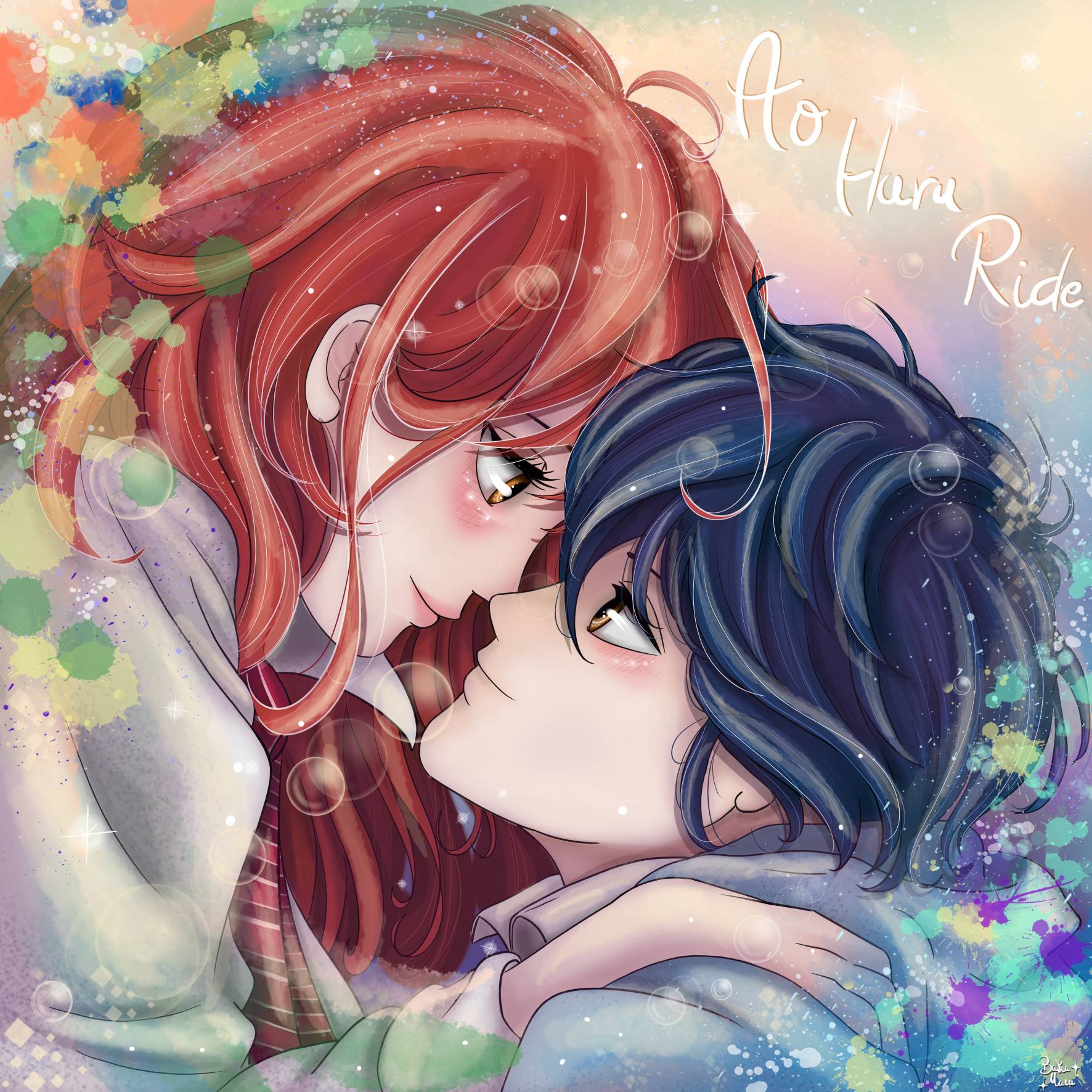 Futaba Yoshioka e Ko Mabuchi~ Ao Haru Ride by Bakamaru98 on DeviantArt