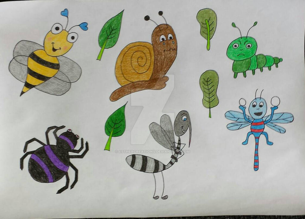 Disney Insects Deviantart insects by esthercreations on DeviantArt