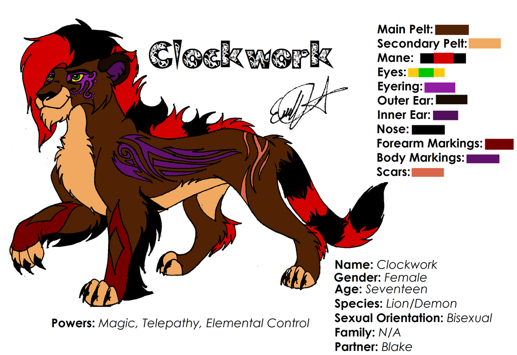 Clockwork Reference by ClockworkAngel98 on DeviantArt
