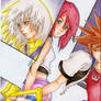 Sora, Kairi and Riku