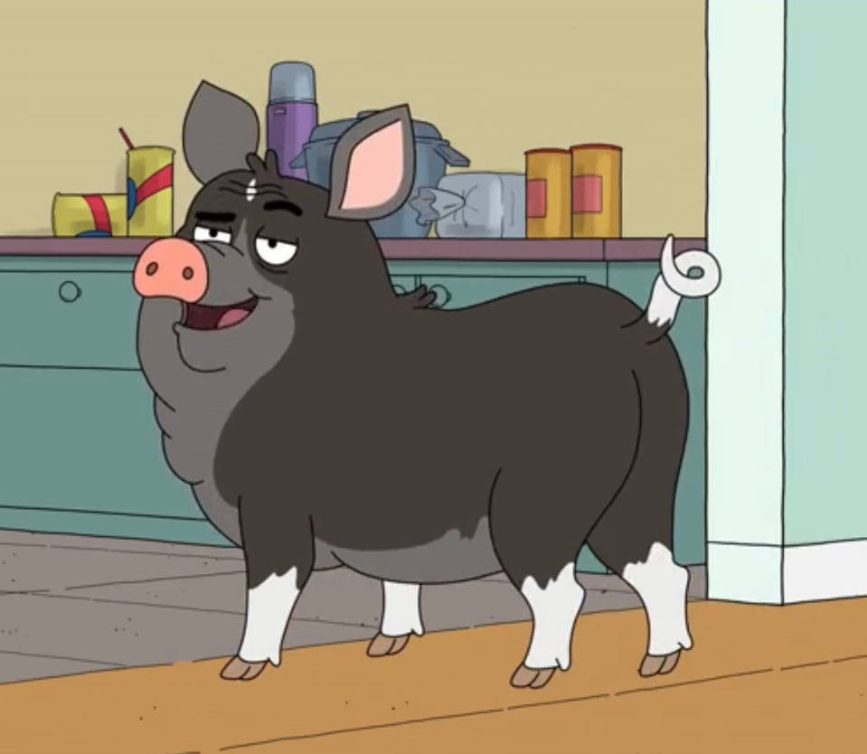 Wook at his cute widdle pork butt by BurningRhino on DeviantArt