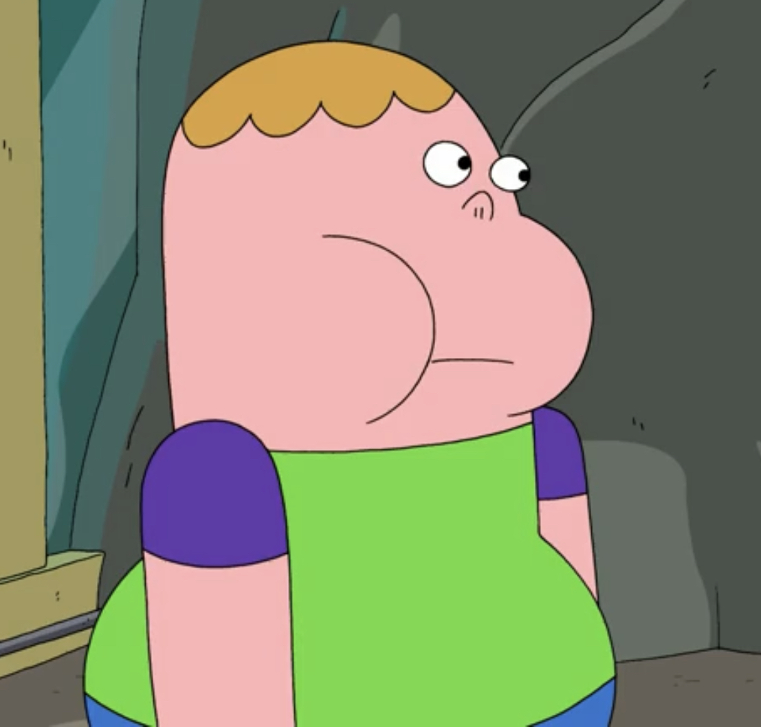 Clarence Deviantart Clarence's eyes have shrunk by BurningRhino on DeviantArt