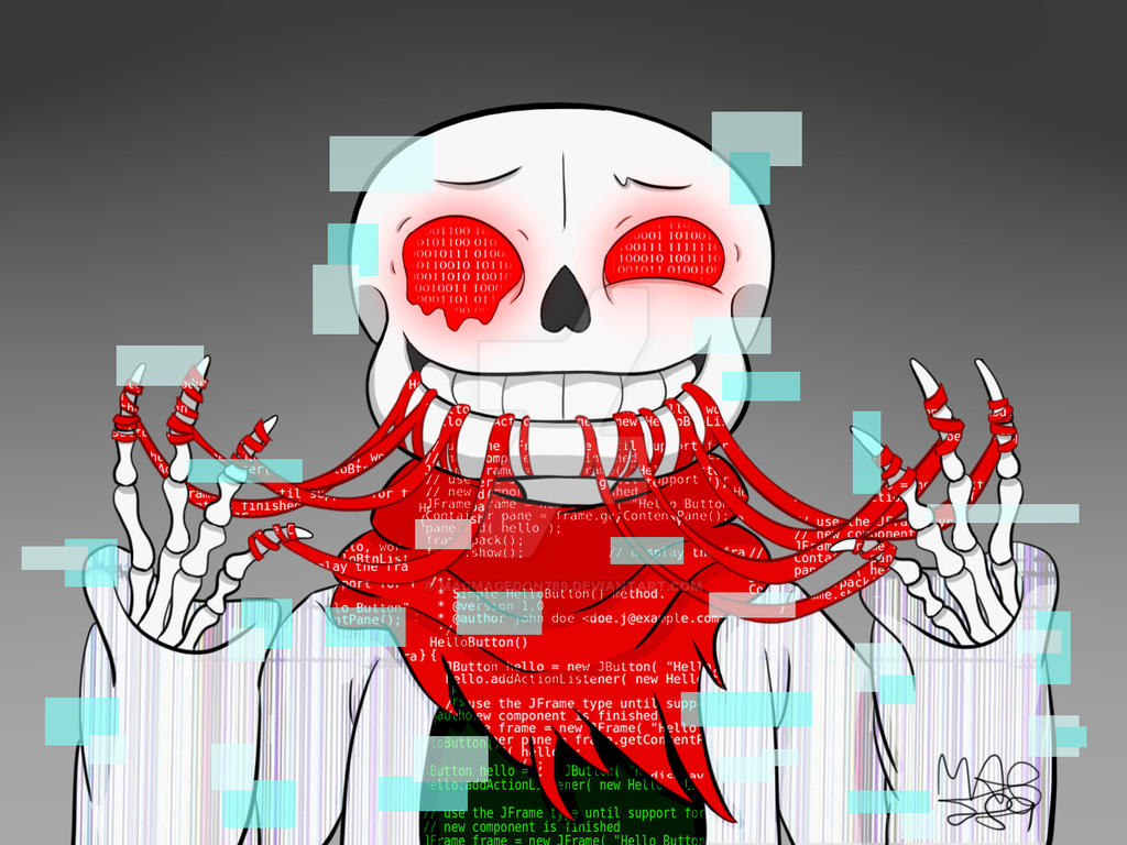 Fatal_Error Sans by Magmagedon789 on DeviantArt