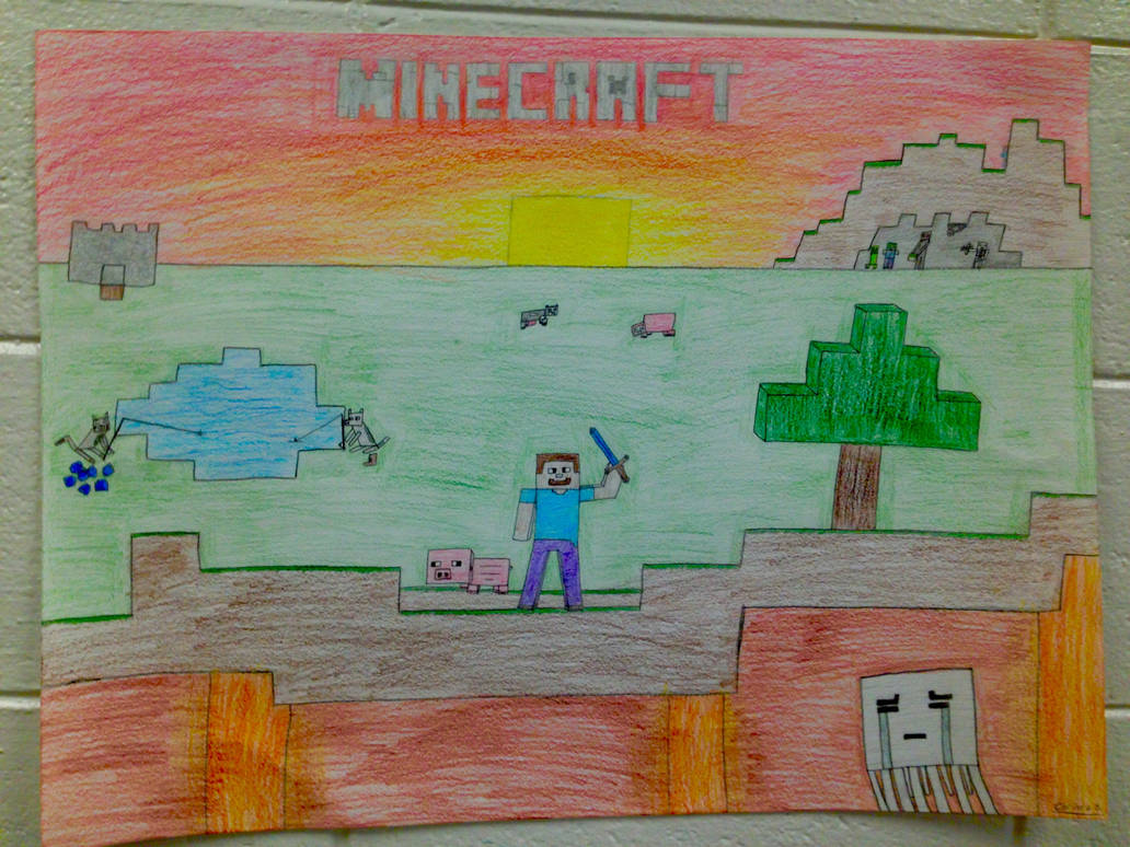 Minecraft Art Project by ThatOneGingerFromSP on DeviantArt
