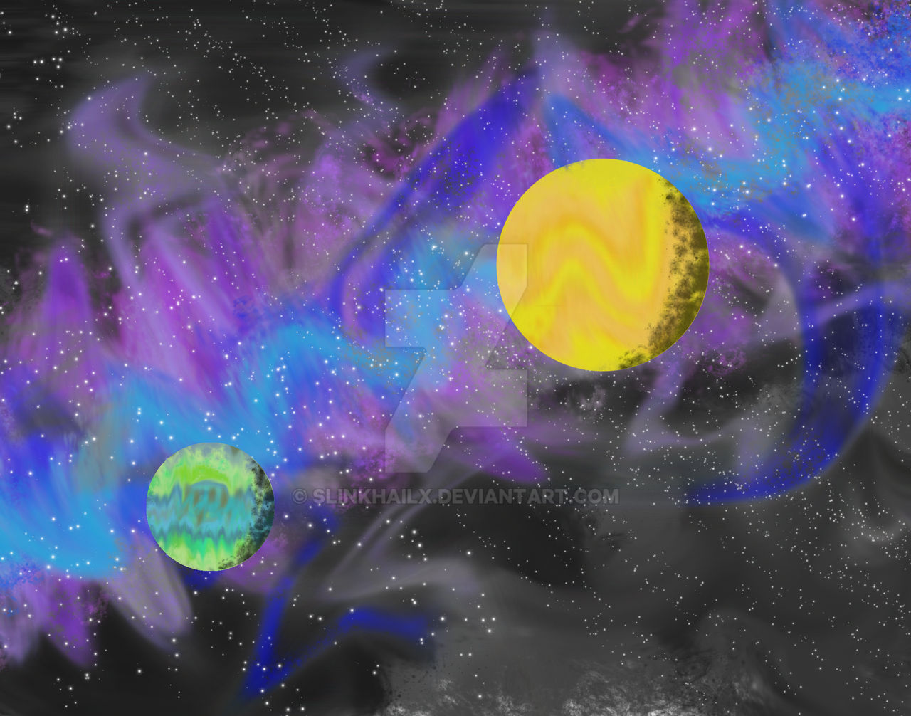 Deviantart Planet planet paintings by slinkhailx on DeviantArt
