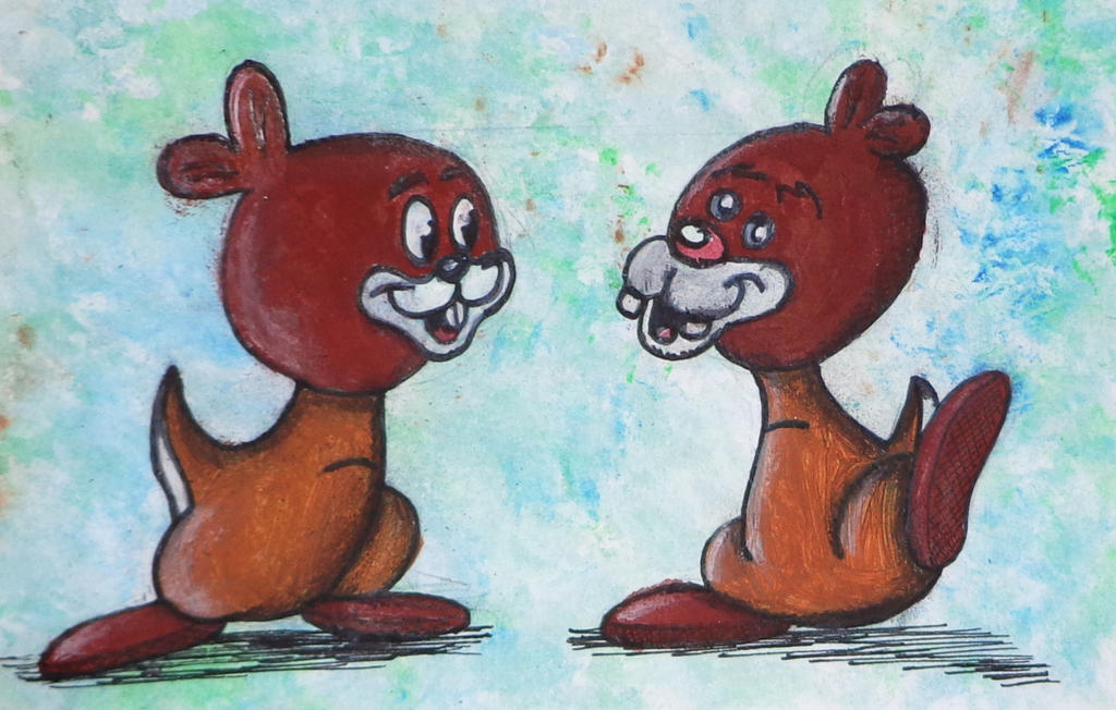 Disney meets Nintendo Part 2 :Chip/Dale as Goombas