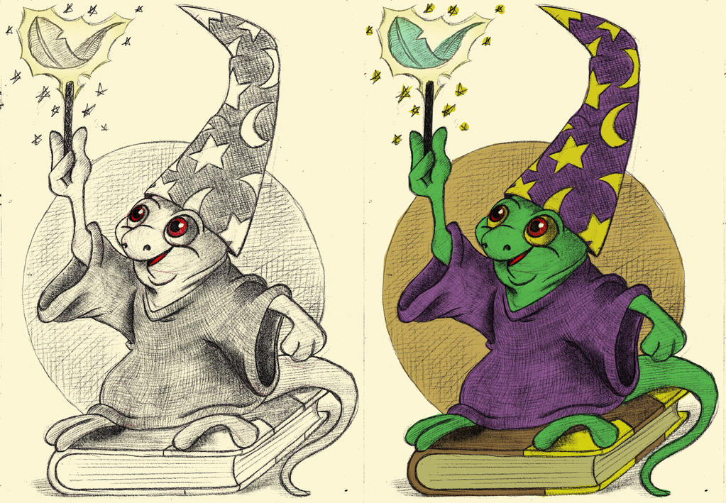 Lizard Wizard by pineapplepidecd92 on DeviantArt
