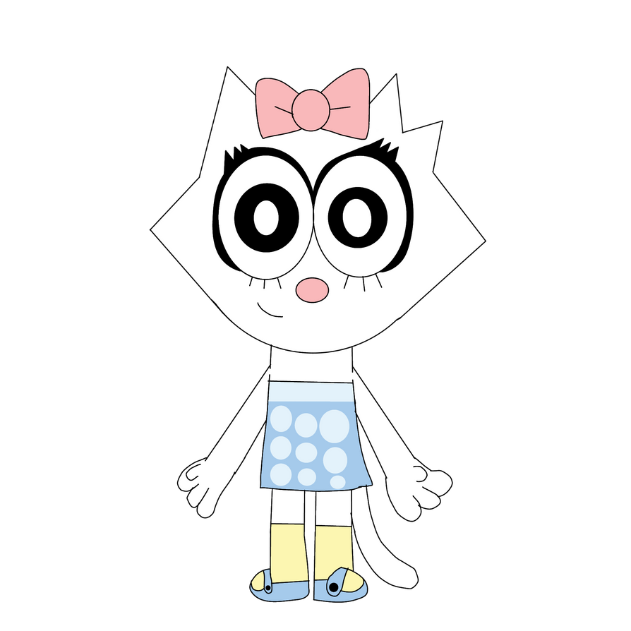 Deviantart 1996 Kitty (front) by GirlSoLucky-1996 on DeviantArt