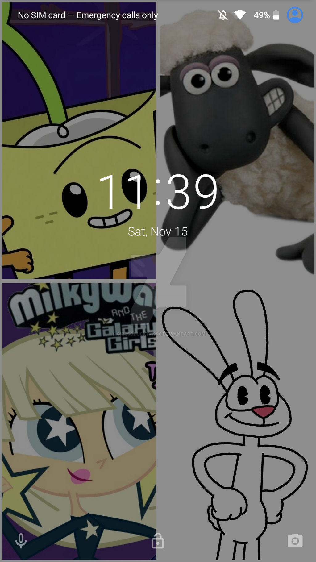 Deviantart 1996 My favorite characters in collage wallpaper by GirlSoLucky-1996 on ...