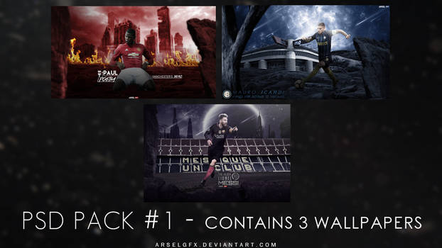 PSD Pack #1 // ArselGFX