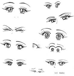 eyes emotions sketch 1
