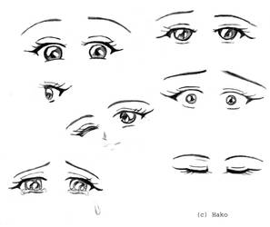 eyes emotions sketch 2